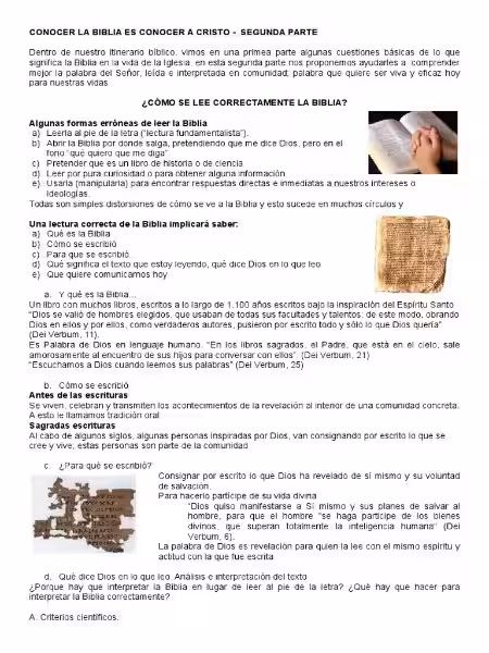 Como se lee la Biblia: Un viaje a través de la Palabra de Dios