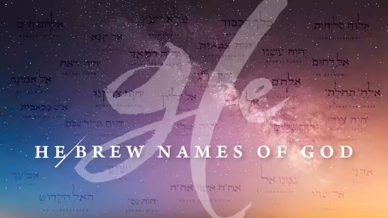 Die Kraft der hebräischen Namen in der Bibel