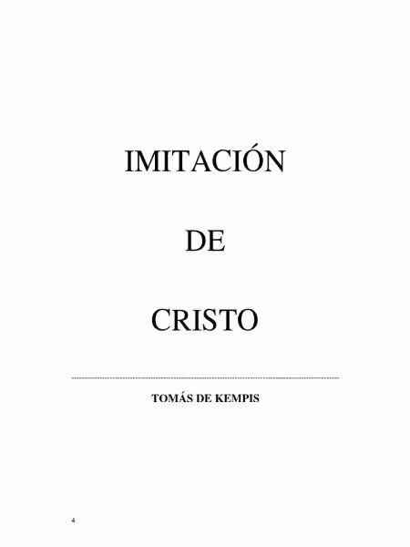 Die Imitatio Christi: Ein Weg zum spirituellen Wachstum