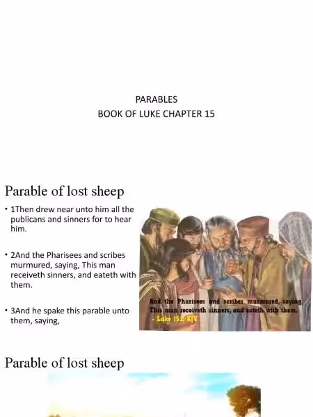Die Parabel vom verlorenen Sohn: Eine Predigt über Vergebung und Rückkehr Die Parabel vom verlorenen Sohn: Eine Predigt über Vergebung und Rückkehr