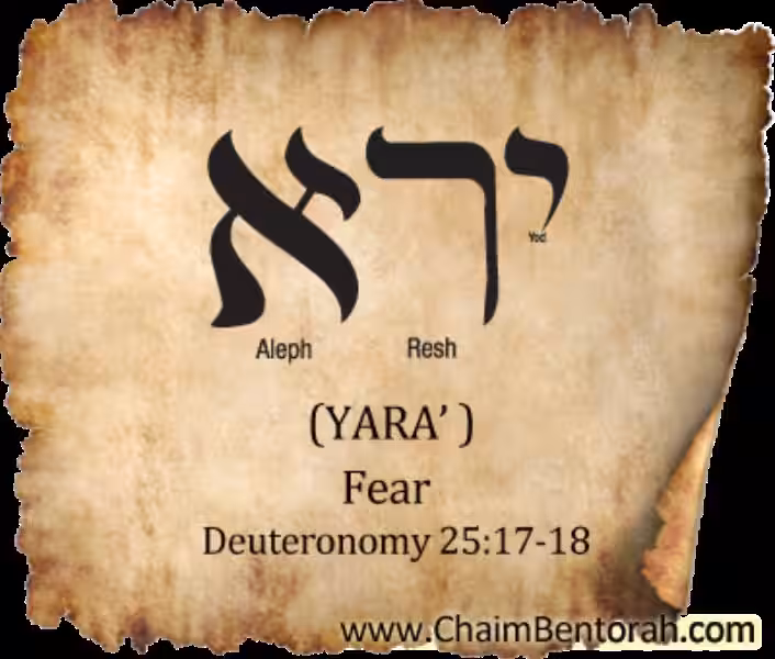 fear-hebrew