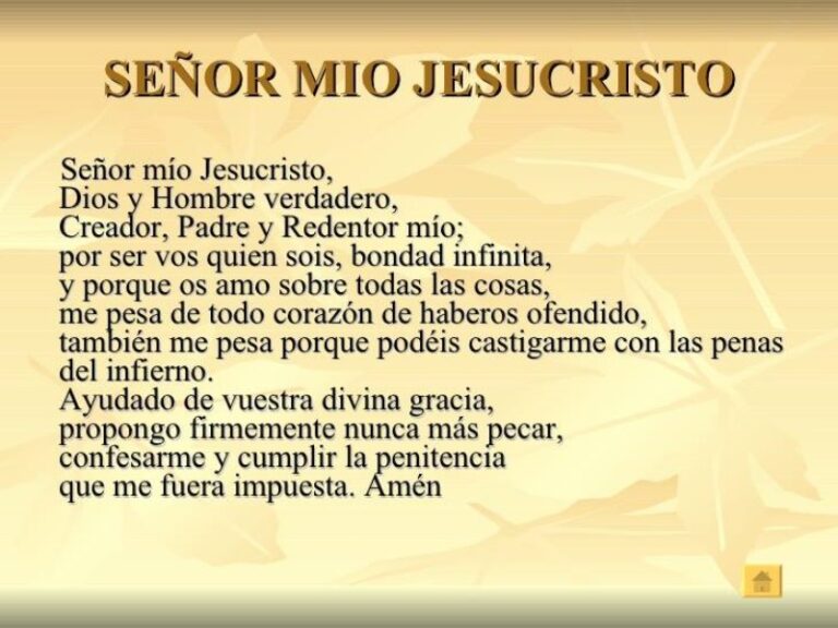 "Dios mío, Jesucristo": Una oración de arrepentimiento y esperanza