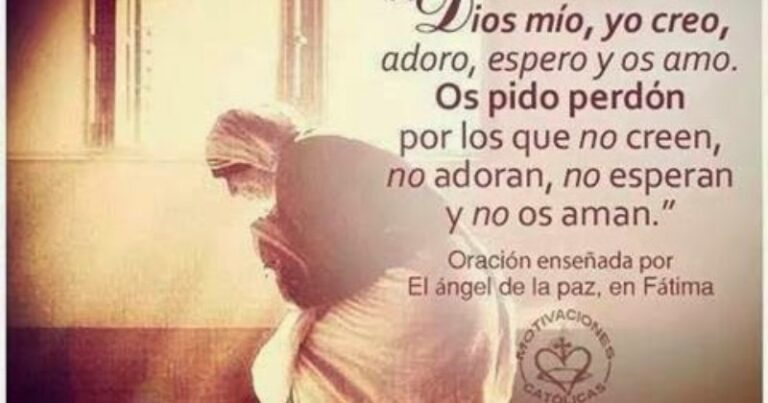 Un viaje al corazón: Las oraciones de Fátima y la potencia de "Dios mío