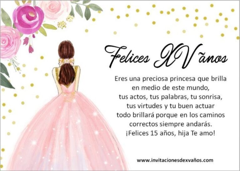Frases para XV Años: Un Mensaje de Amor, Esperanza y Sabiduría
