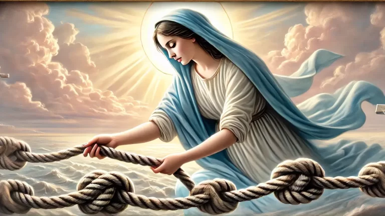 Il Rosario a Maria che Scioglie i Nodi: Misteri Gaudiosi per Sollevare