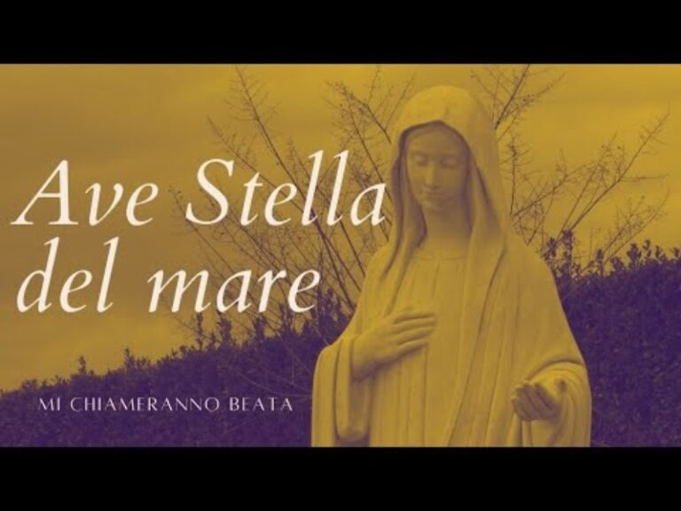 Ave Stella Del Mare Preghiera