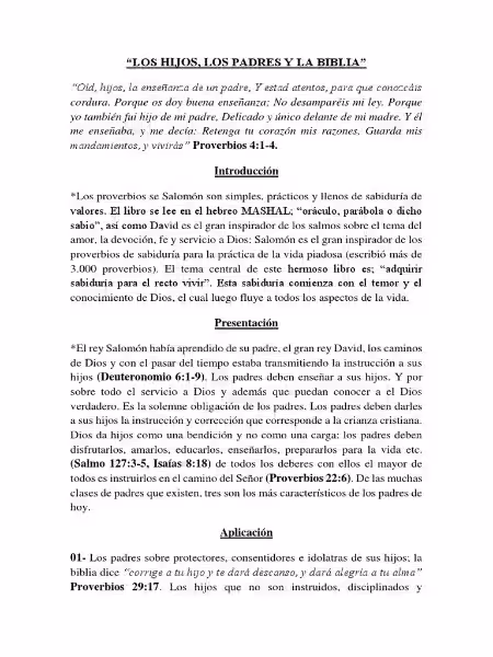 El Deber Sagrado de la Ayuda entre Padres e Hijos: Una Perspectiva Bíblica
