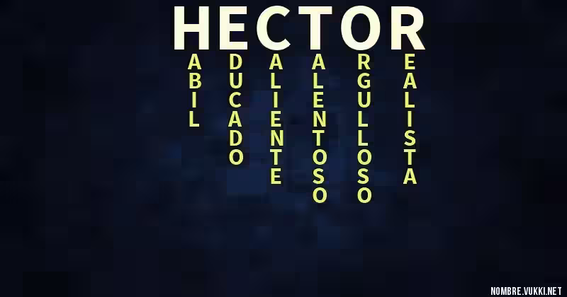 ¿Qué Significa el Nombre Héctor? Un Análisis desde la Perspectiva Religiosa
