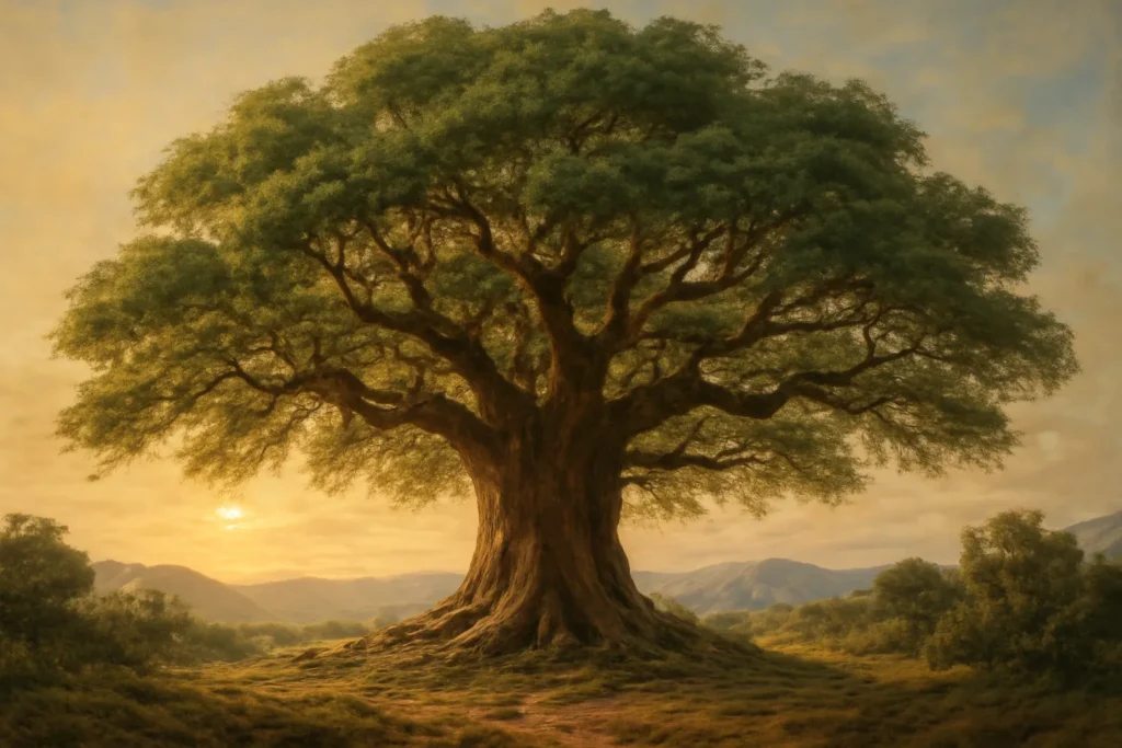 arbol gigante en la biblia
