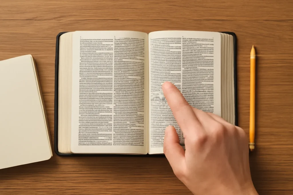 versiculo de orden en la biblia